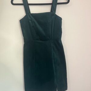 Copper Key Dark Green Mini Dress